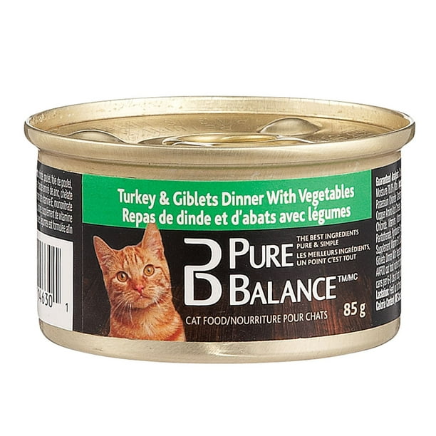 Pure Balance Turkey & Giblets with Vegetables Wet CAT Food, 85g